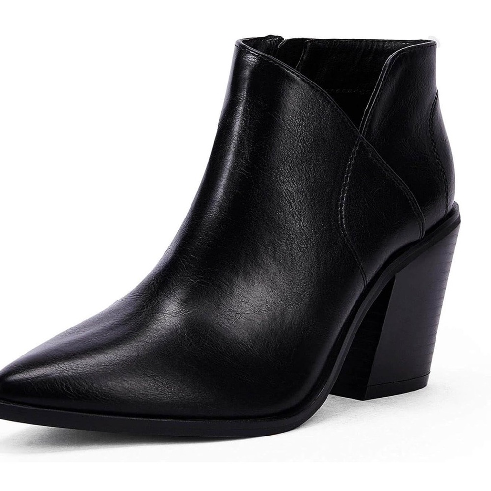 NWT Ankle Boots Chunky Heel